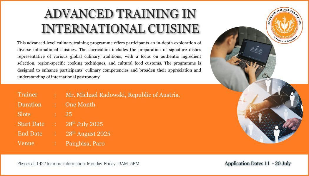 Advanced Training in International Cuisine